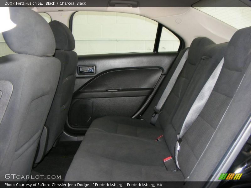 Black / Charcoal Black 2007 Ford Fusion SE