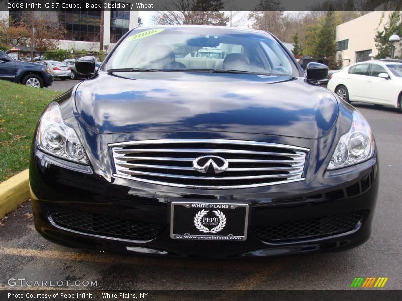 Black Obsidian / Wheat 2008 Infiniti G 37 Coupe