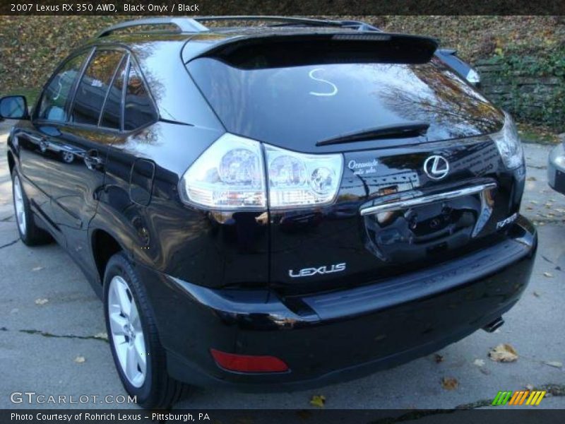 Black Onyx / Black 2007 Lexus RX 350 AWD