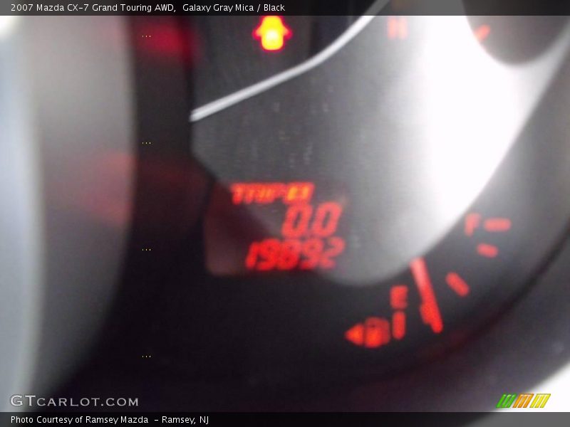 Galaxy Gray Mica / Black 2007 Mazda CX-7 Grand Touring AWD