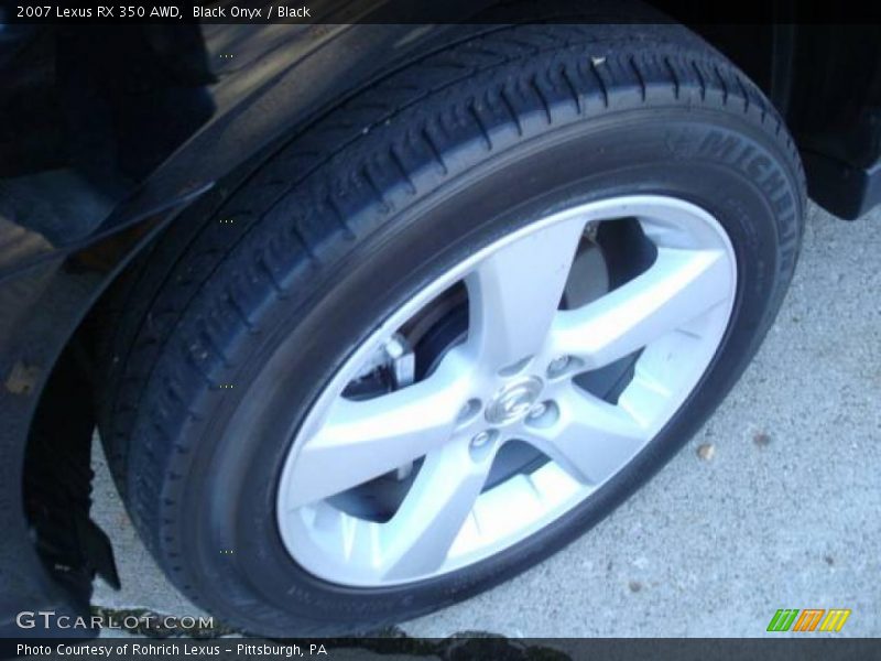 Black Onyx / Black 2007 Lexus RX 350 AWD