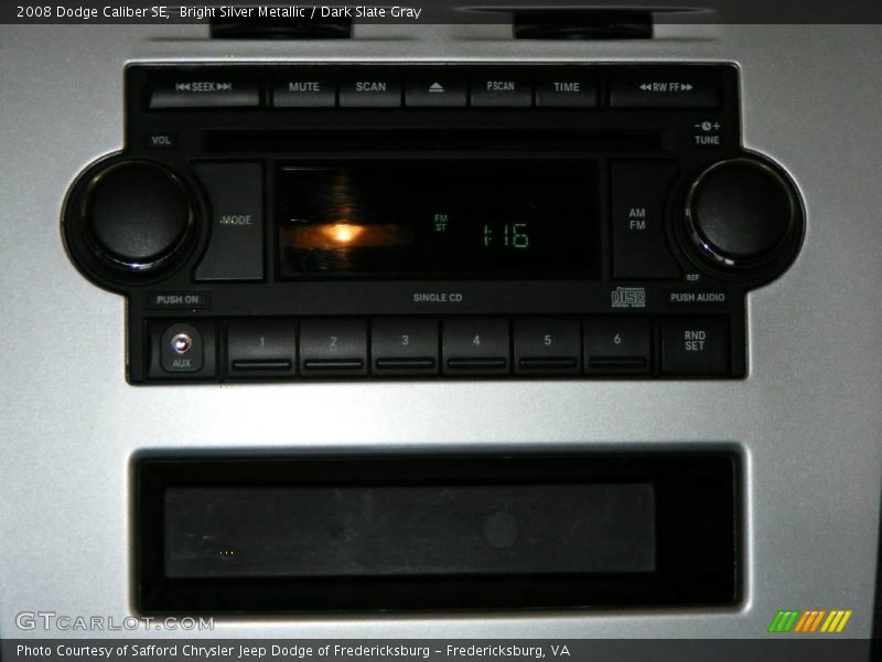 Bright Silver Metallic / Dark Slate Gray 2008 Dodge Caliber SE