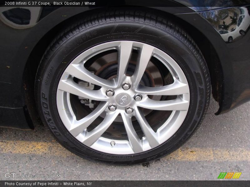 Black Obsidian / Wheat 2008 Infiniti G 37 Coupe