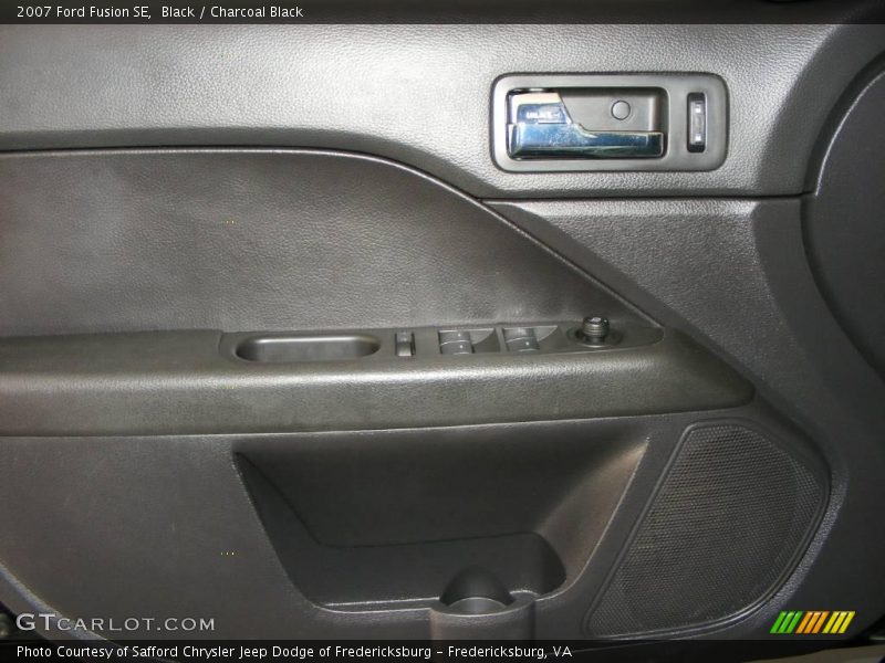 Black / Charcoal Black 2007 Ford Fusion SE