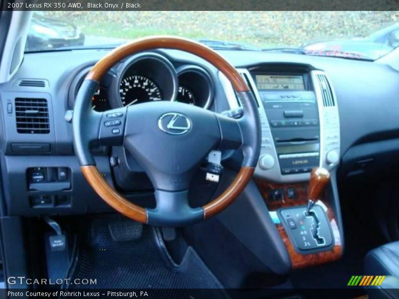 Black Onyx / Black 2007 Lexus RX 350 AWD