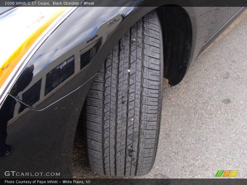 Black Obsidian / Wheat 2008 Infiniti G 37 Coupe