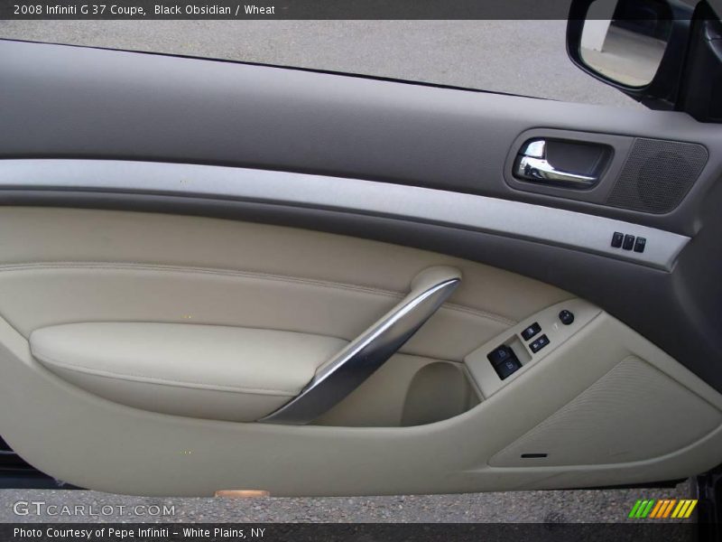 Black Obsidian / Wheat 2008 Infiniti G 37 Coupe