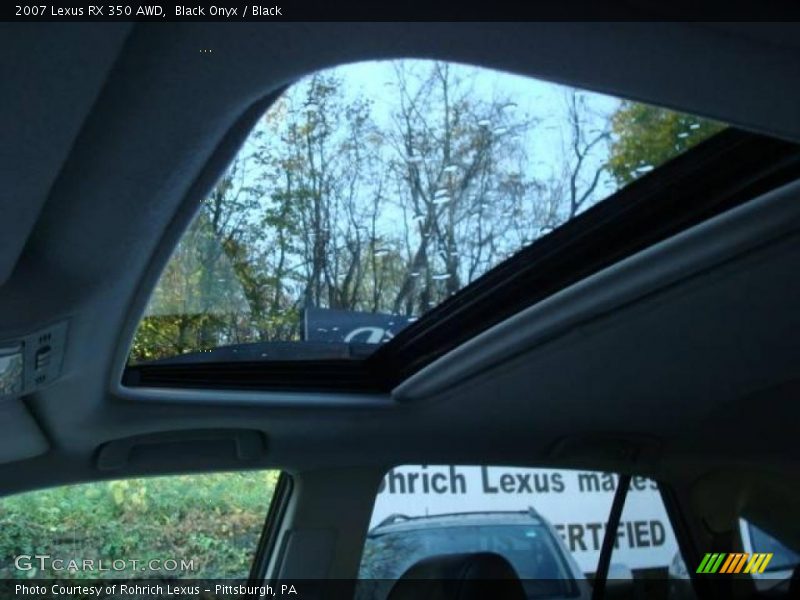 Black Onyx / Black 2007 Lexus RX 350 AWD