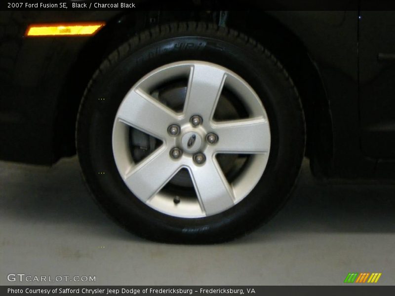 Black / Charcoal Black 2007 Ford Fusion SE