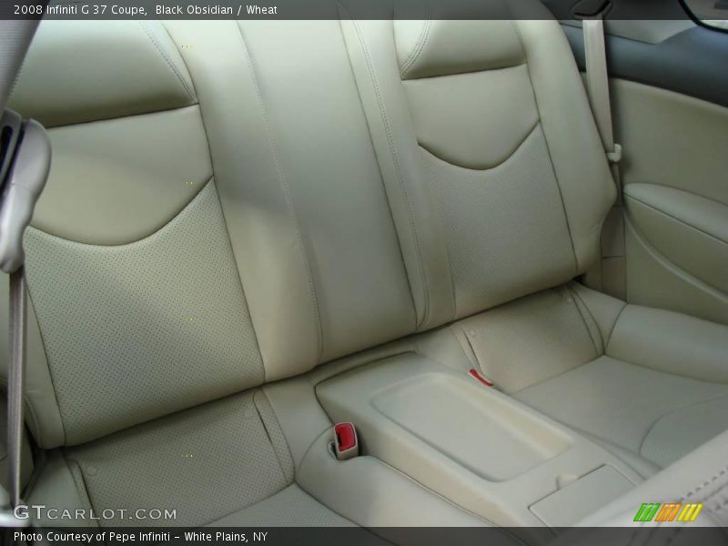 Black Obsidian / Wheat 2008 Infiniti G 37 Coupe