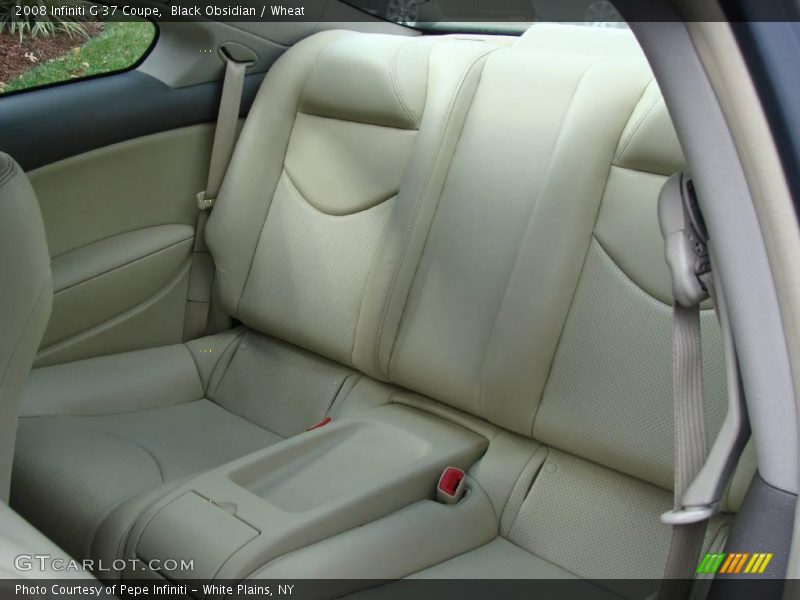 Black Obsidian / Wheat 2008 Infiniti G 37 Coupe