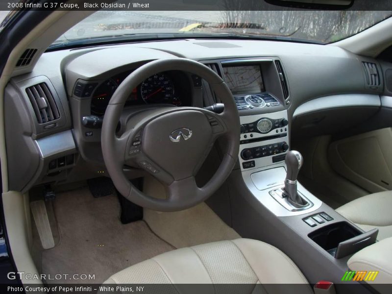 Black Obsidian / Wheat 2008 Infiniti G 37 Coupe