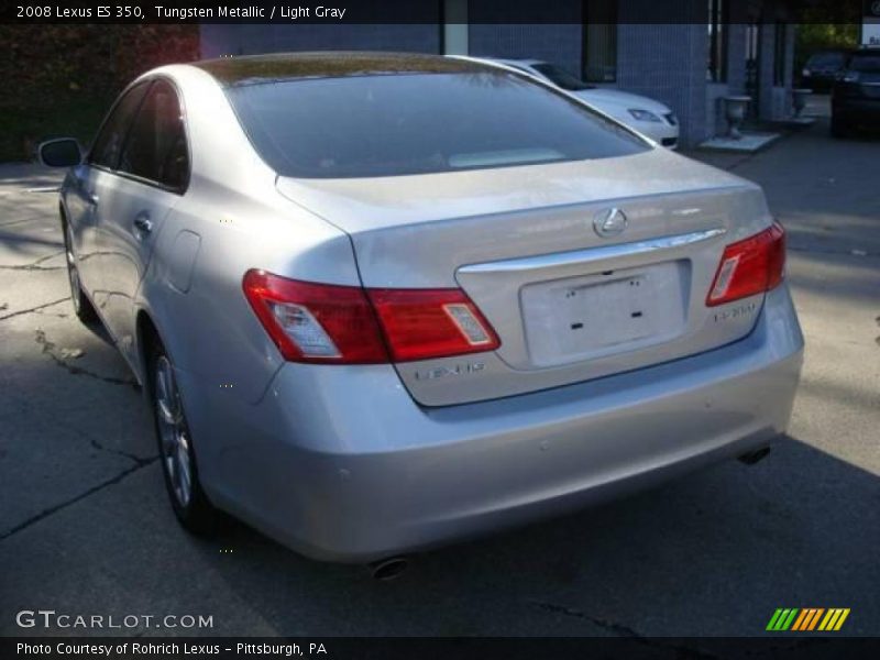 Tungsten Metallic / Light Gray 2008 Lexus ES 350