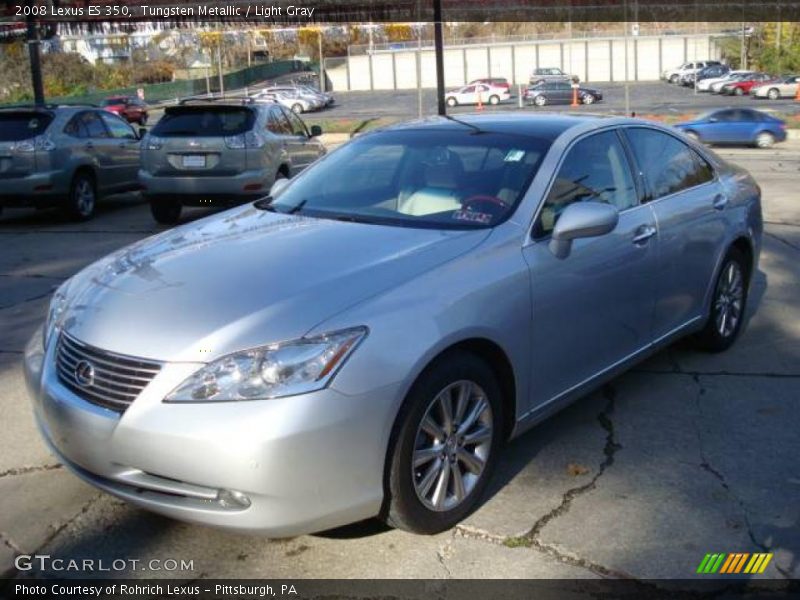 Tungsten Metallic / Light Gray 2008 Lexus ES 350