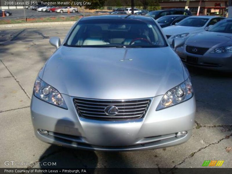 Tungsten Metallic / Light Gray 2008 Lexus ES 350