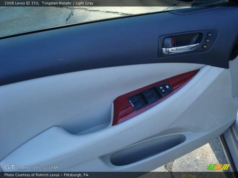 Tungsten Metallic / Light Gray 2008 Lexus ES 350
