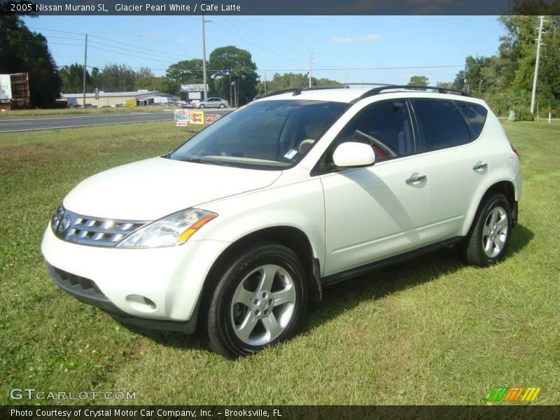 Glacier Pearl White / Cafe Latte 2005 Nissan Murano SL