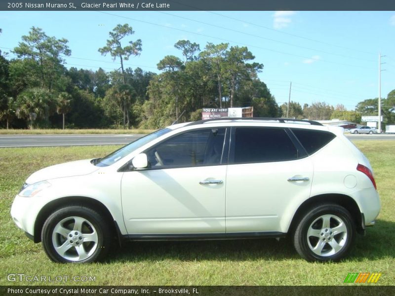Glacier Pearl White / Cafe Latte 2005 Nissan Murano SL