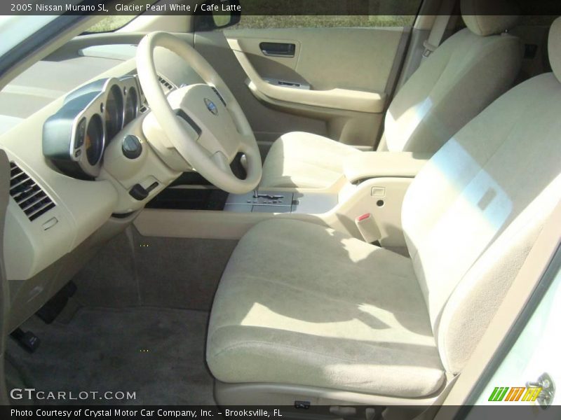 Glacier Pearl White / Cafe Latte 2005 Nissan Murano SL