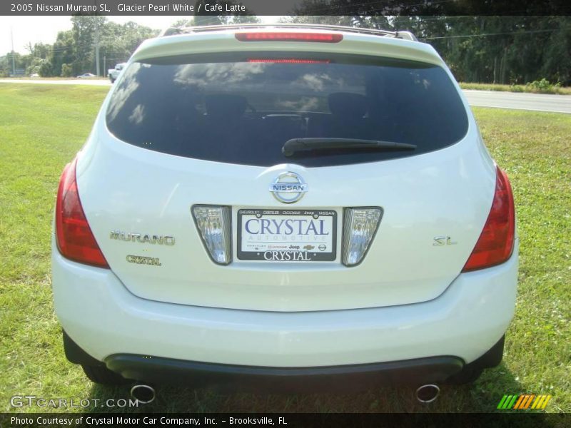 Glacier Pearl White / Cafe Latte 2005 Nissan Murano SL
