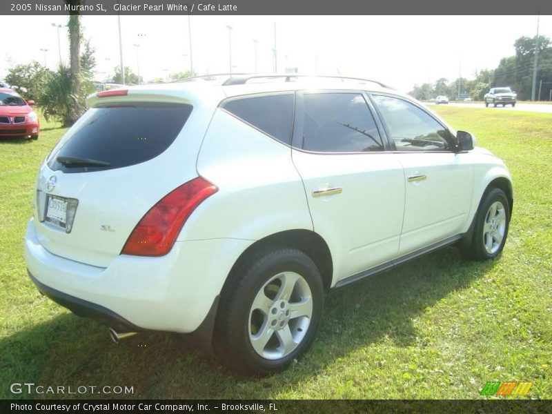 Glacier Pearl White / Cafe Latte 2005 Nissan Murano SL