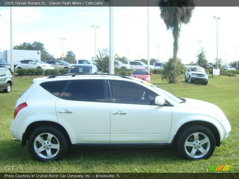 Glacier Pearl White / Cafe Latte 2005 Nissan Murano SL
