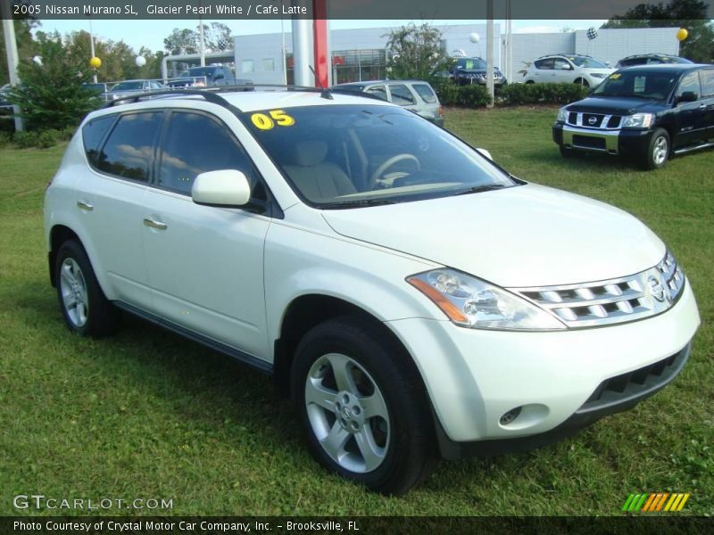 Glacier Pearl White / Cafe Latte 2005 Nissan Murano SL