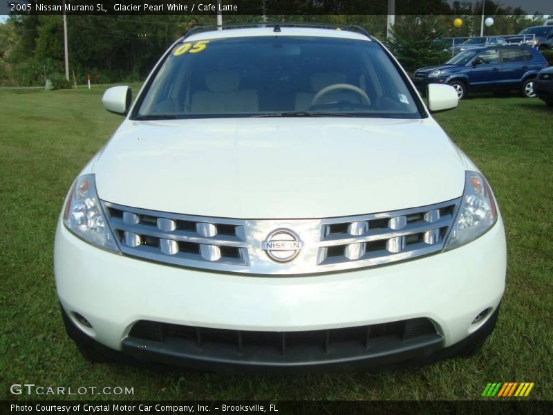Glacier Pearl White / Cafe Latte 2005 Nissan Murano SL