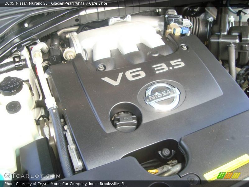 Glacier Pearl White / Cafe Latte 2005 Nissan Murano SL