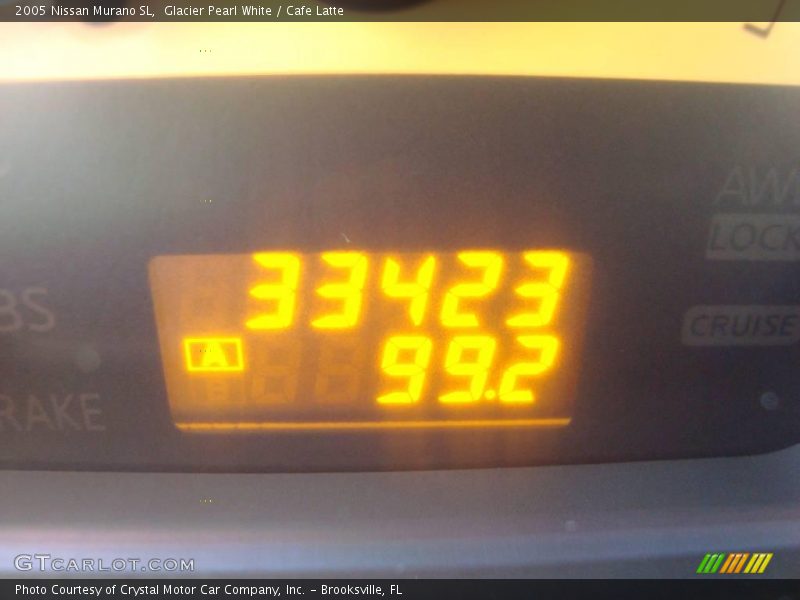 Glacier Pearl White / Cafe Latte 2005 Nissan Murano SL