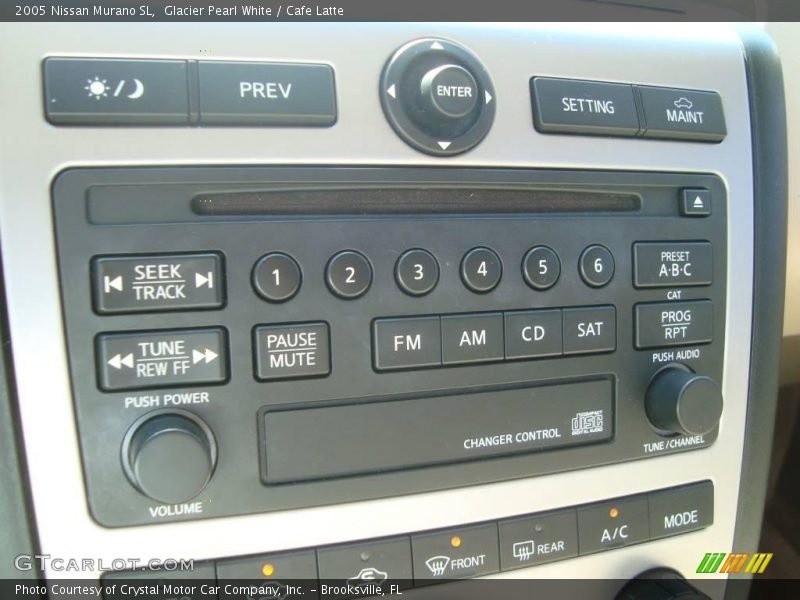 Glacier Pearl White / Cafe Latte 2005 Nissan Murano SL