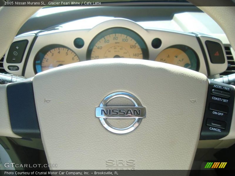 Glacier Pearl White / Cafe Latte 2005 Nissan Murano SL