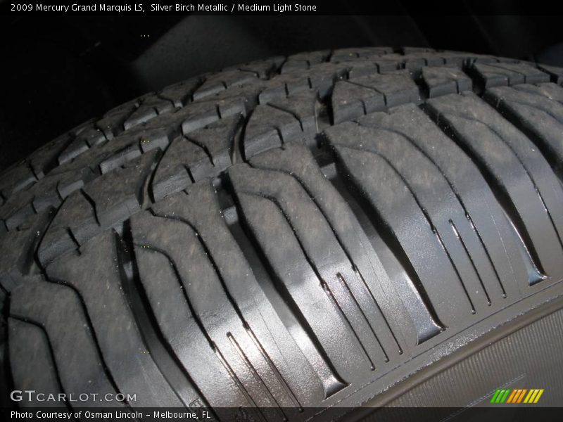 Silver Birch Metallic / Medium Light Stone 2009 Mercury Grand Marquis LS
