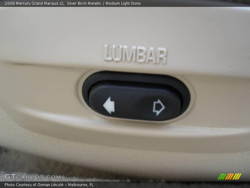 Silver Birch Metallic / Medium Light Stone 2009 Mercury Grand Marquis LS