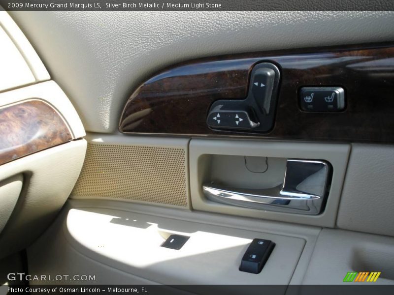 Silver Birch Metallic / Medium Light Stone 2009 Mercury Grand Marquis LS