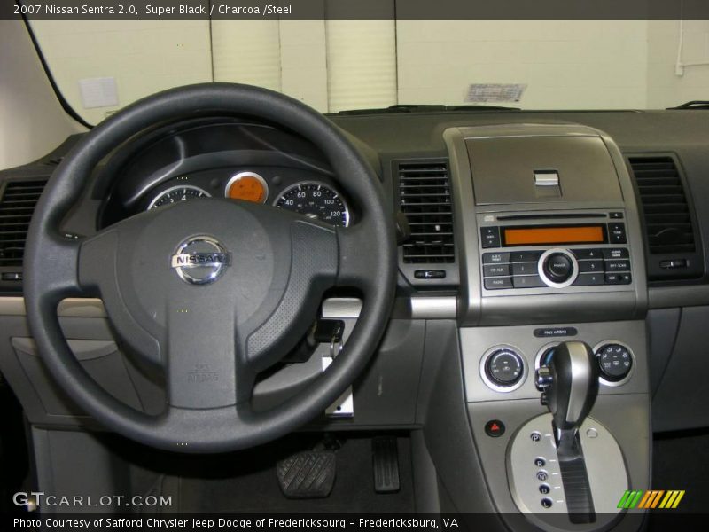 Super Black / Charcoal/Steel 2007 Nissan Sentra 2.0