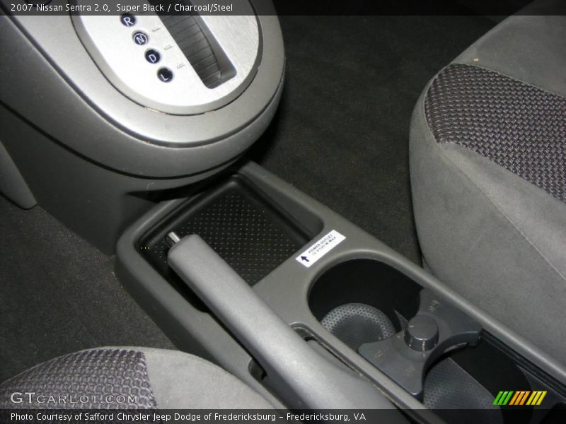 Super Black / Charcoal/Steel 2007 Nissan Sentra 2.0