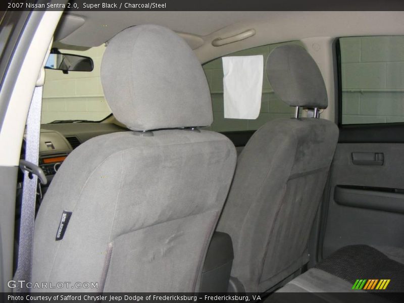 Super Black / Charcoal/Steel 2007 Nissan Sentra 2.0