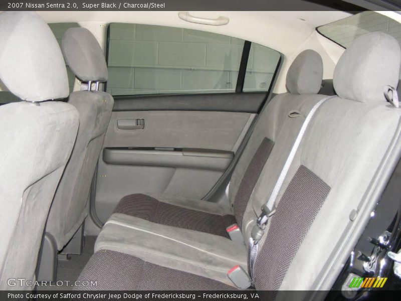 Super Black / Charcoal/Steel 2007 Nissan Sentra 2.0