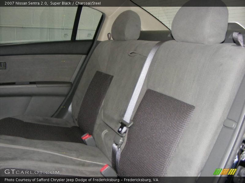 Super Black / Charcoal/Steel 2007 Nissan Sentra 2.0