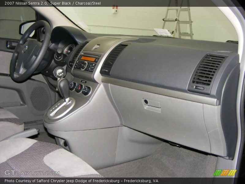 Super Black / Charcoal/Steel 2007 Nissan Sentra 2.0