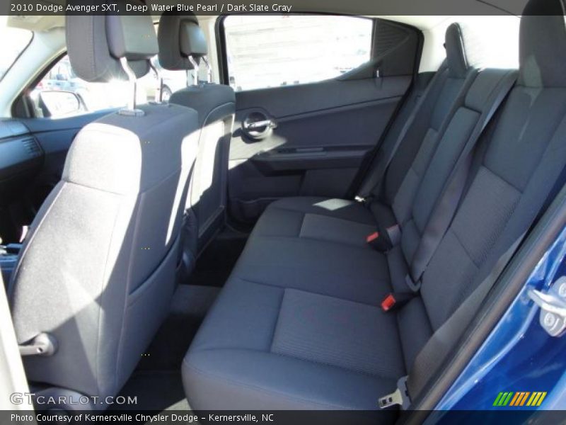 Deep Water Blue Pearl / Dark Slate Gray 2010 Dodge Avenger SXT