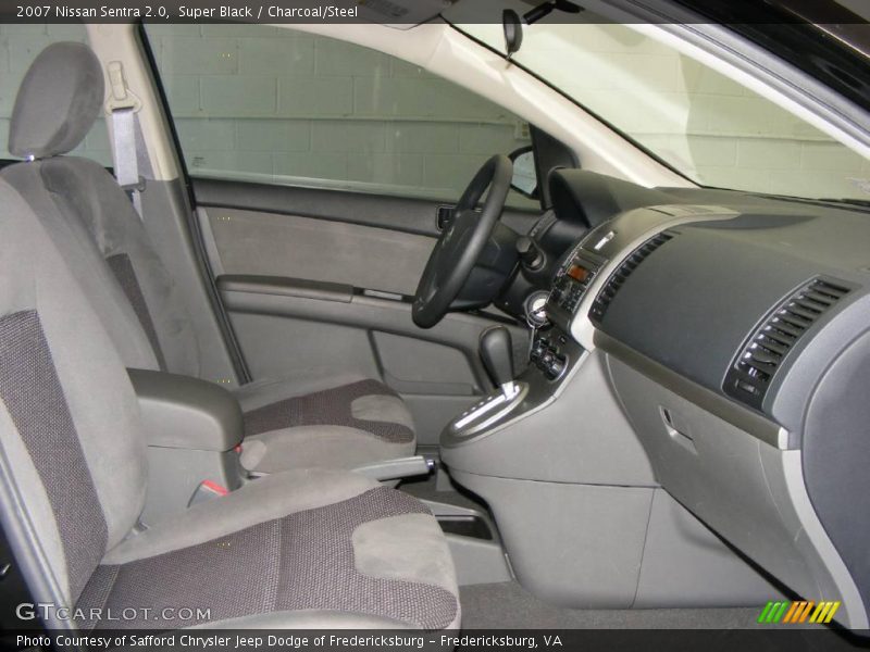 Super Black / Charcoal/Steel 2007 Nissan Sentra 2.0
