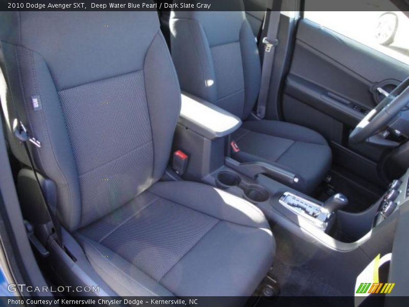 Deep Water Blue Pearl / Dark Slate Gray 2010 Dodge Avenger SXT