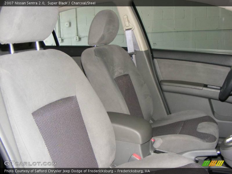 Super Black / Charcoal/Steel 2007 Nissan Sentra 2.0