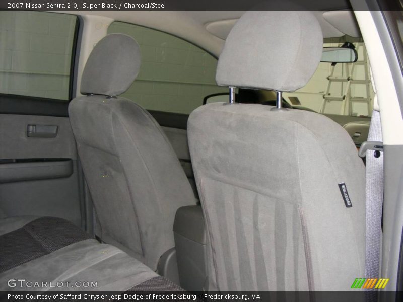 Super Black / Charcoal/Steel 2007 Nissan Sentra 2.0