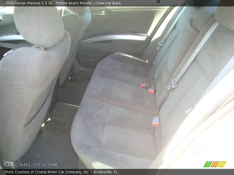 Pebble Beach Metallic / Charcoal Black 2008 Nissan Maxima 3.5 SE