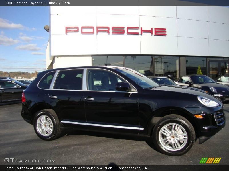 Black / Black 2008 Porsche Cayenne S