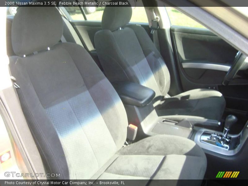 Pebble Beach Metallic / Charcoal Black 2008 Nissan Maxima 3.5 SE