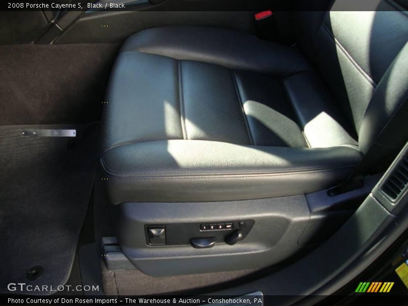 Black / Black 2008 Porsche Cayenne S